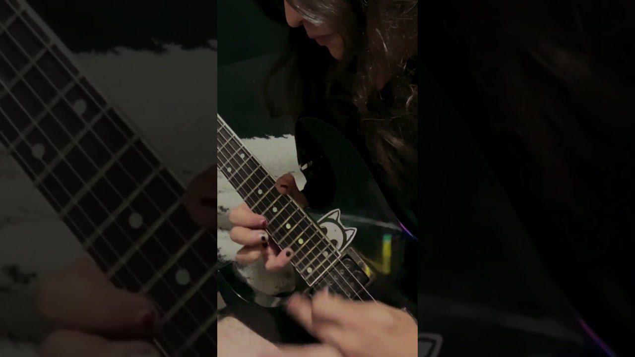 Metal guitar solo improvisación  