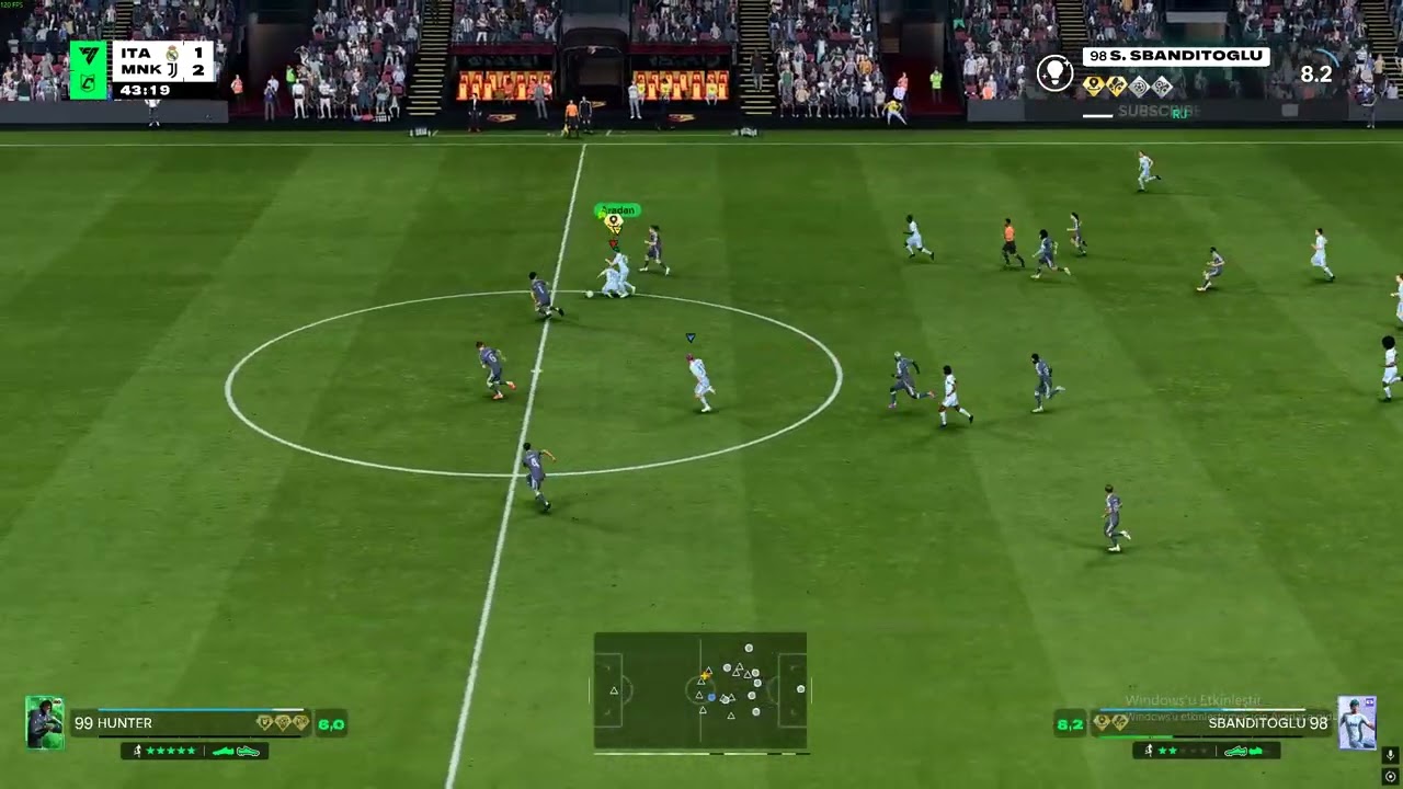 gol atacaksam kimseyi tanımam