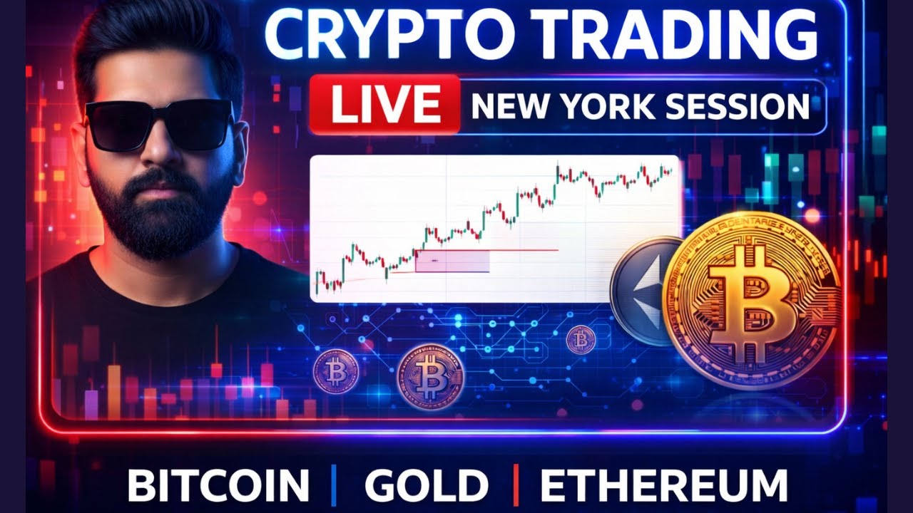 LIVE Crypto Trading | Gold & Bitcoin & Altcoins | (BTC ETH) | live btc trading | crypto