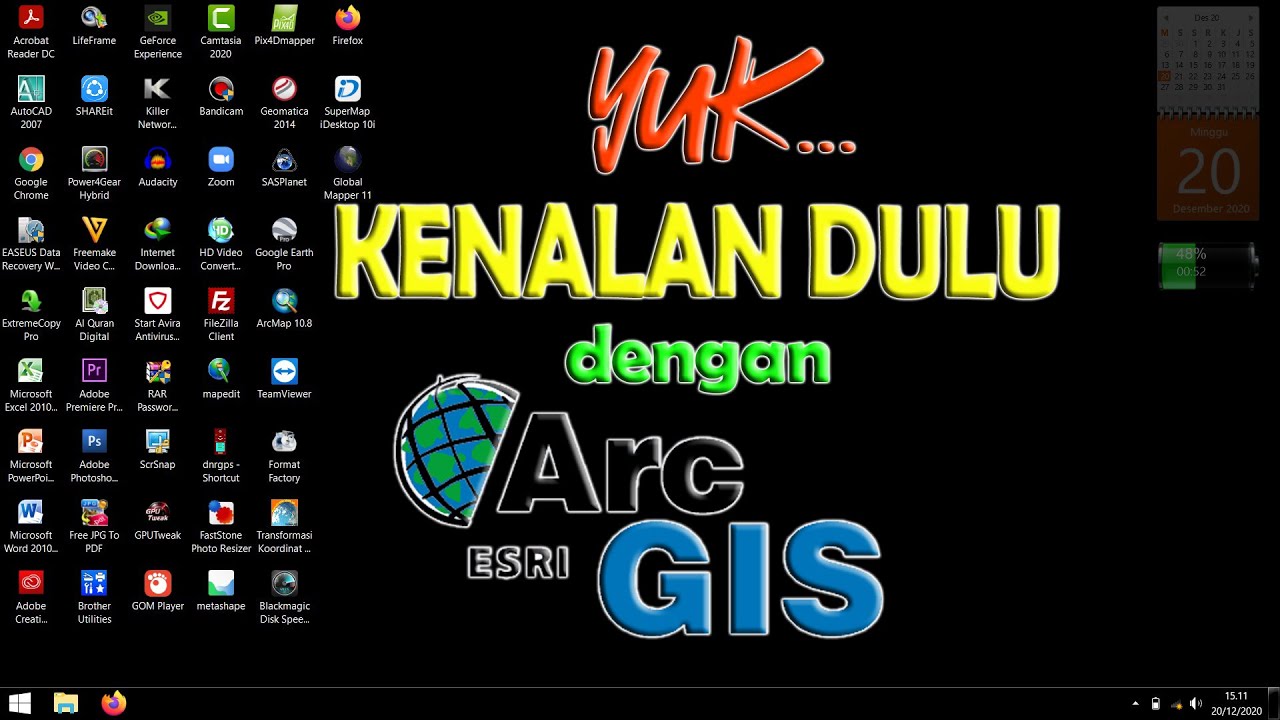 Apa itu GIS dan ArcGIS, Yuk Kita Kenalan Dulu Untuk Pemula