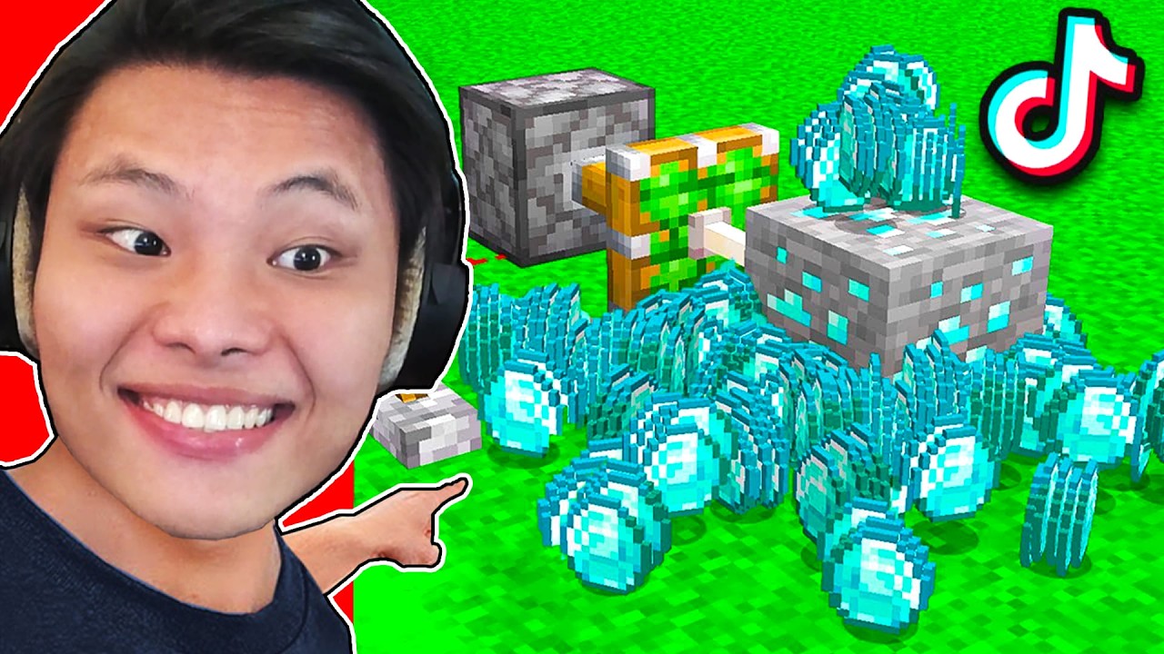 [TẬP 1] JAYGRAY THỬ NGHIỆM MẸO TIKTOK TRIỆU VIEW 2025 MINECRAFT🤑🌈TOP 5 MÁY FARM SINH TỒN SERVER SMP