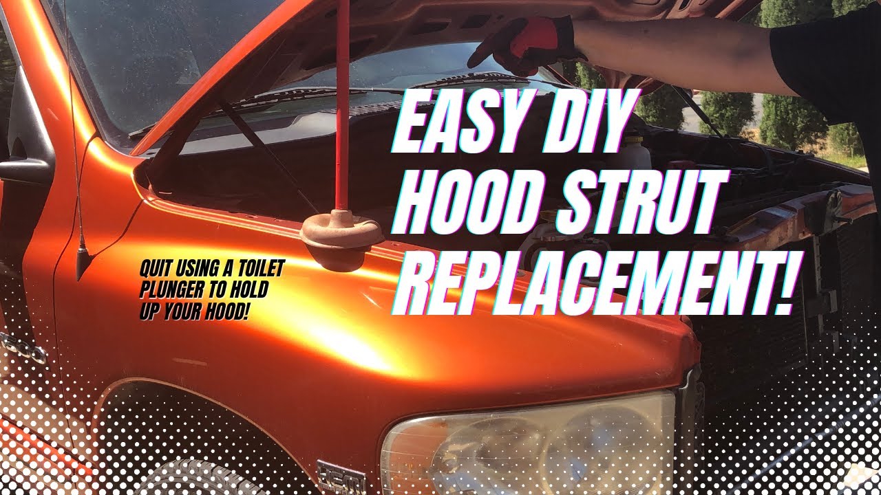 Easy Hood Strut Replacement