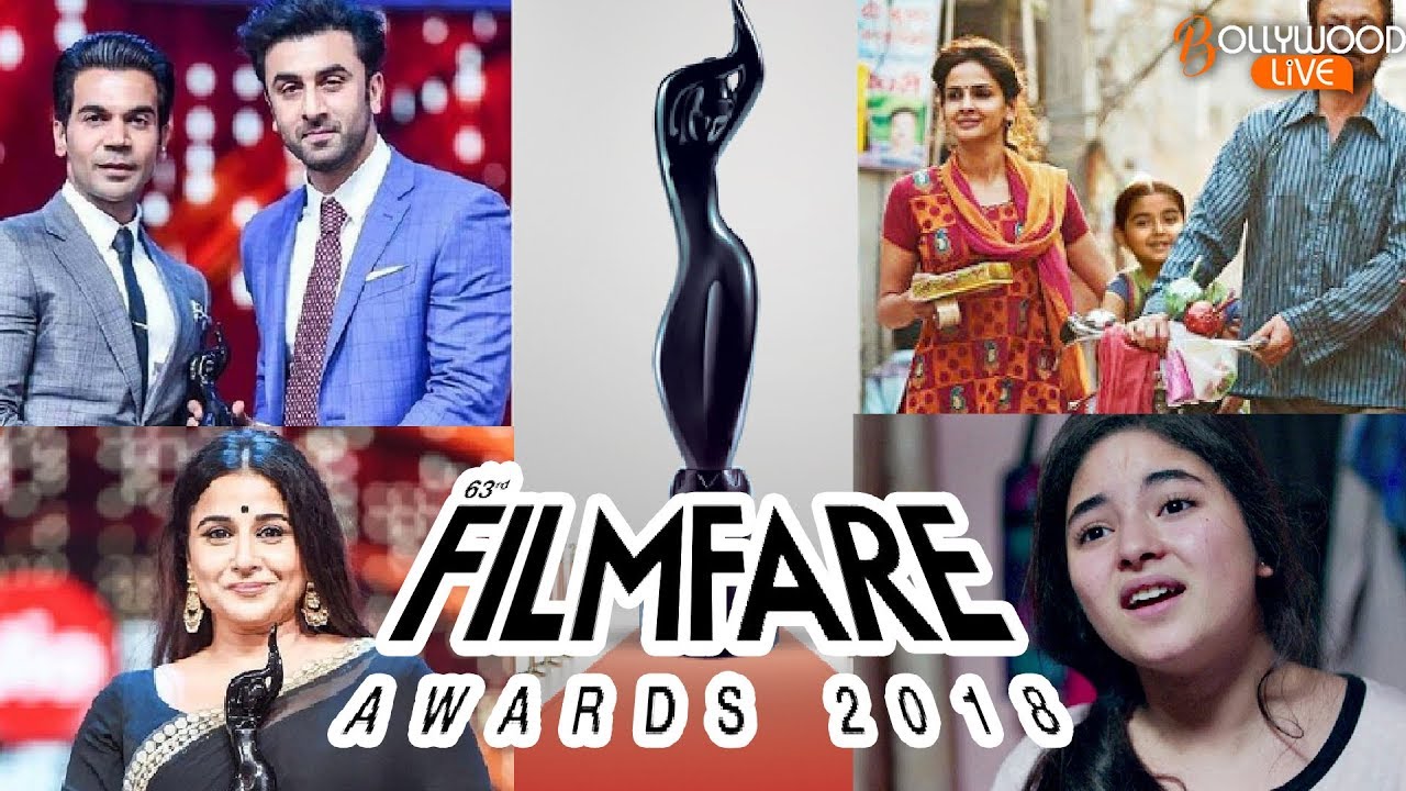 Filmfare Awards 2018 | Complete Winners List: Best Actor, Best Movie, Best Director | Bollywood Live