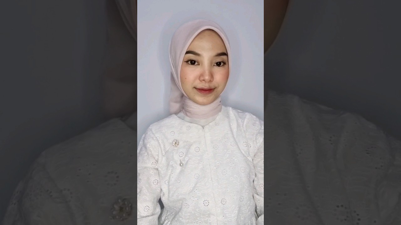 TUTORIAL HIJAB SEGI EMPAT CLEAN RAPI ANTI LEPEK DAN TEGAK PART 1