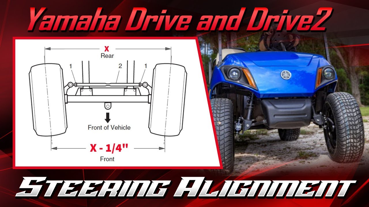 Yamaha G29 Drive/Drive 2 Steering Alignment and Inspection