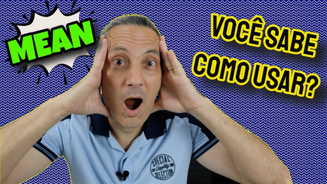 Você IMAGINAVA que MEAN poderia ser usado ASSIM?
