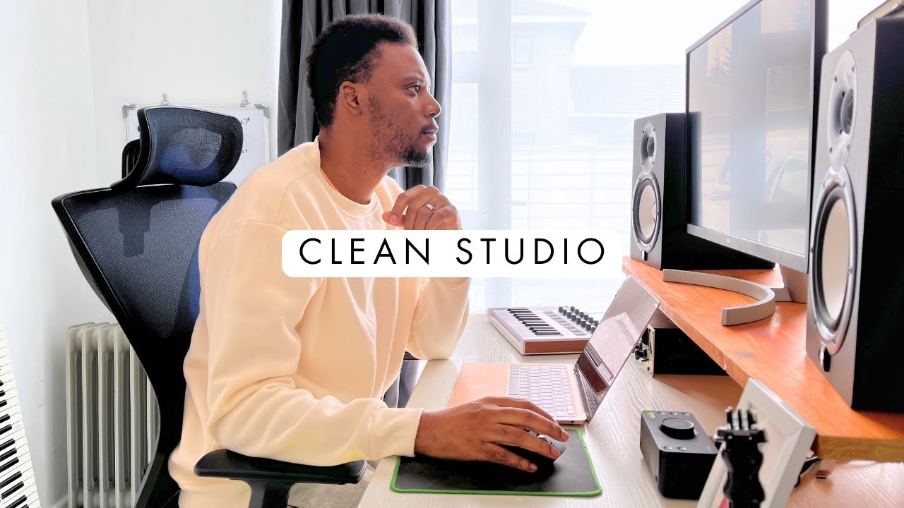 Achieve a Clean and Aesthetic Look for Your Home Studio