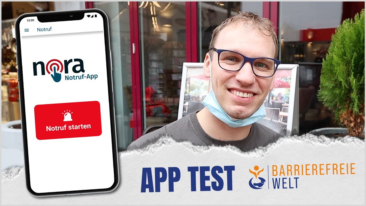 Notruf starten leicht gemacht! | Nora Notruf-App im Test bei Tim