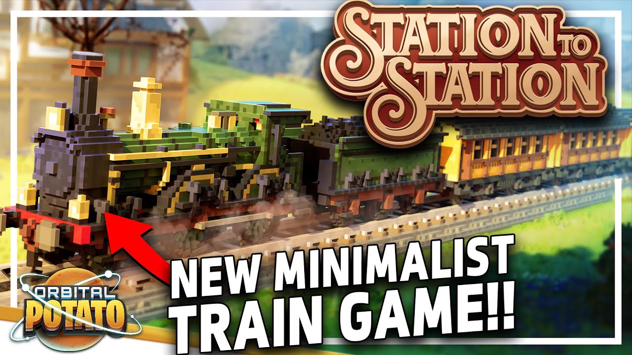 НОВАЯ транспортная игра!! — Station to Station — игра по управлению железной дорогой