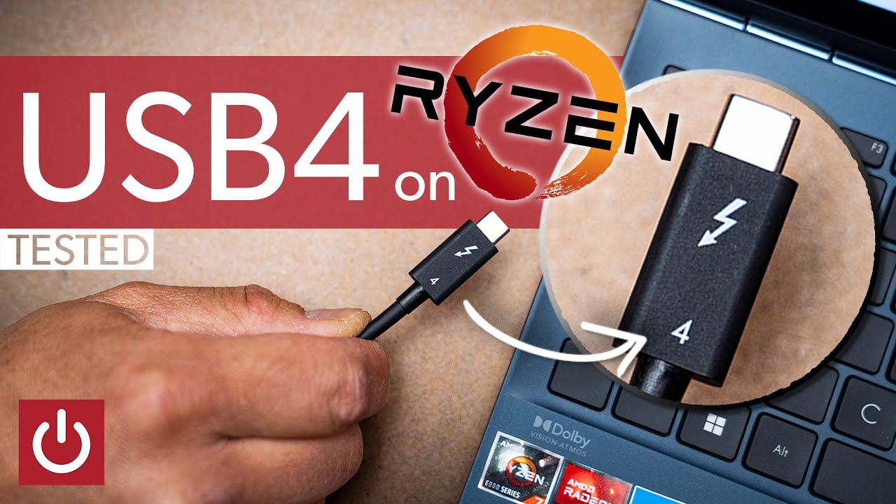FINALLY! USB4 Worked On An AMD Laptop!!