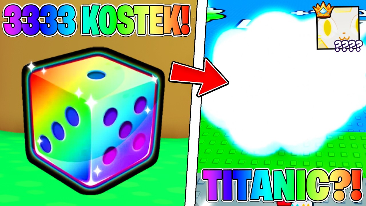 I OPENED 3333 MEGA LUCKY DICE II AND GOT... IN PET SIMULATOR 99! Roblox