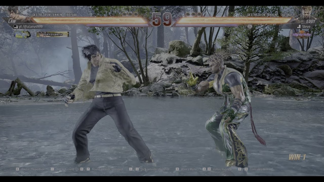 #tekken8 alanvs999 Vs Steve (Rodeo Spin 3&deg; Roda)