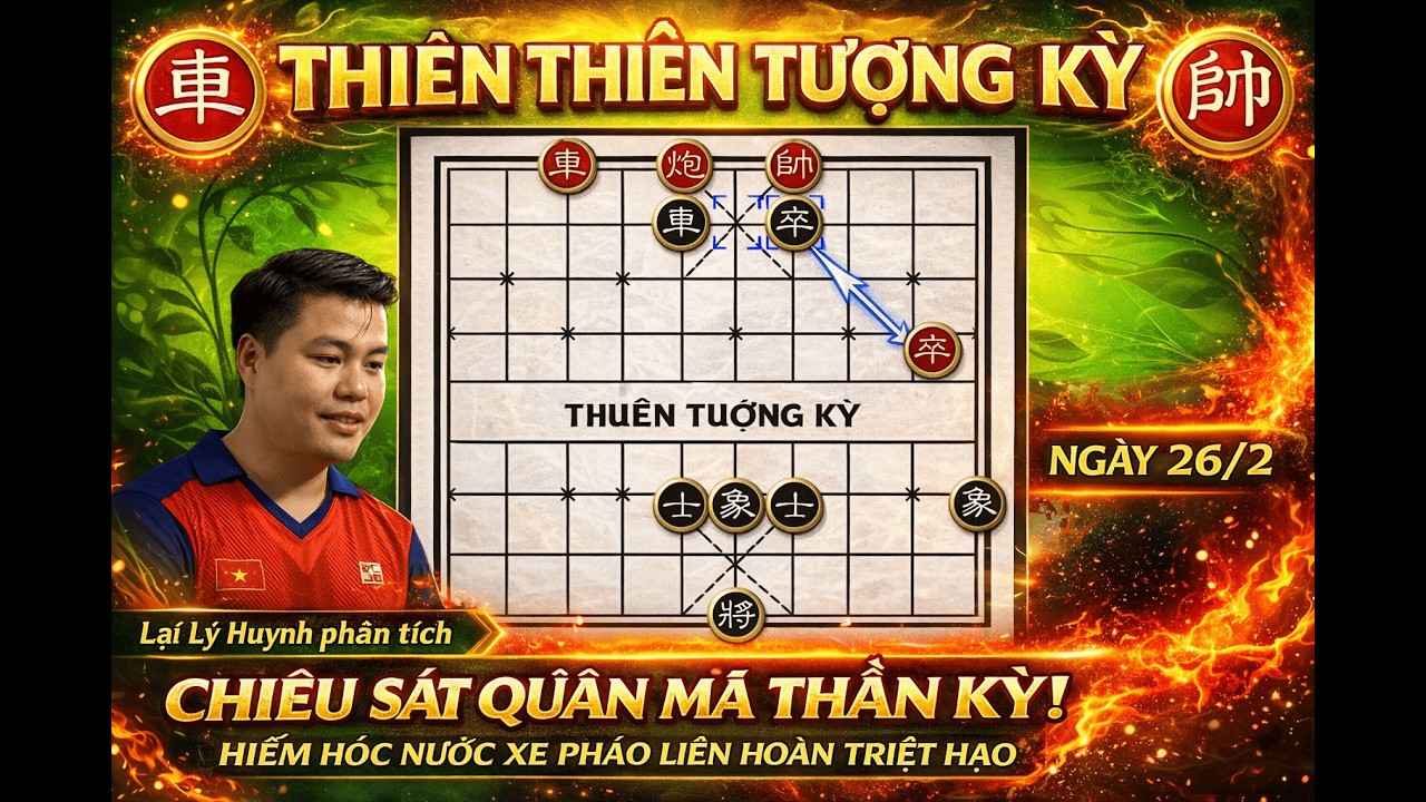 chiêu sát quân mã thần kỳ hiểm hóc xe pháo liên hoàng triệt hao Lại Lý Huynh