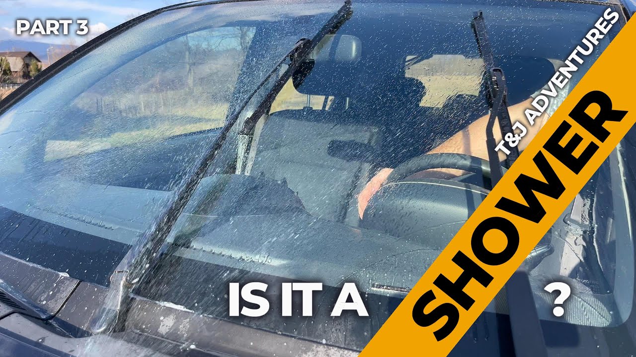 Part 3 - Aliexpress Windshield Cleaning Products on my Subaru Justy - T&J Adventures