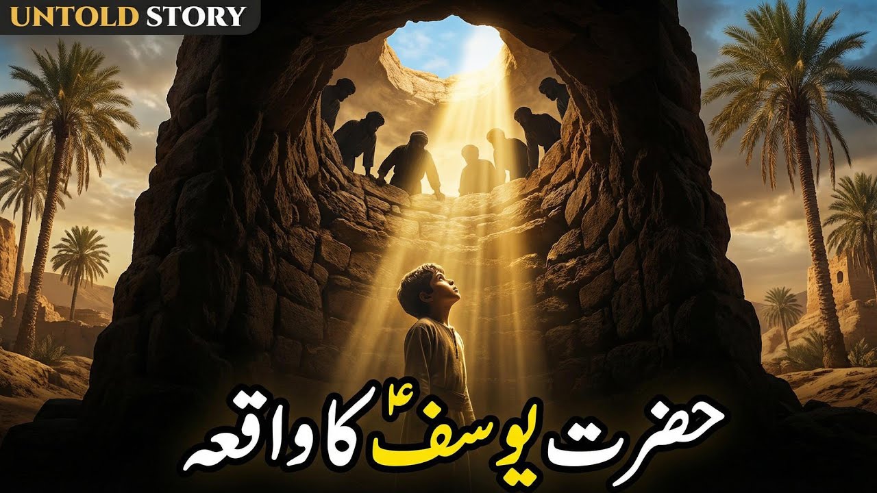 سگے بھائیوں نے کنویں میں پھینک دیا | حضرت یوسف علیہ السلام کا واقعہ