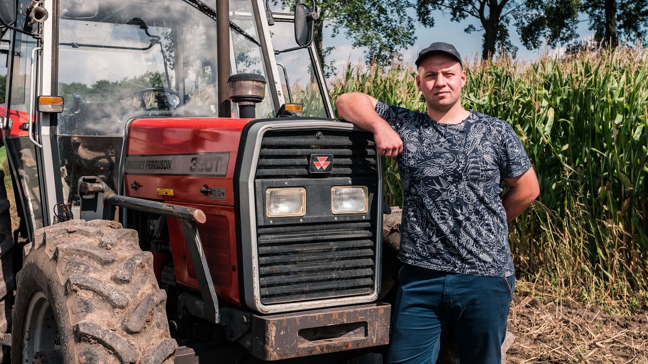 MÓJ CIĄGNIK odc.2 Karol i jego Massey Ferguson 390T