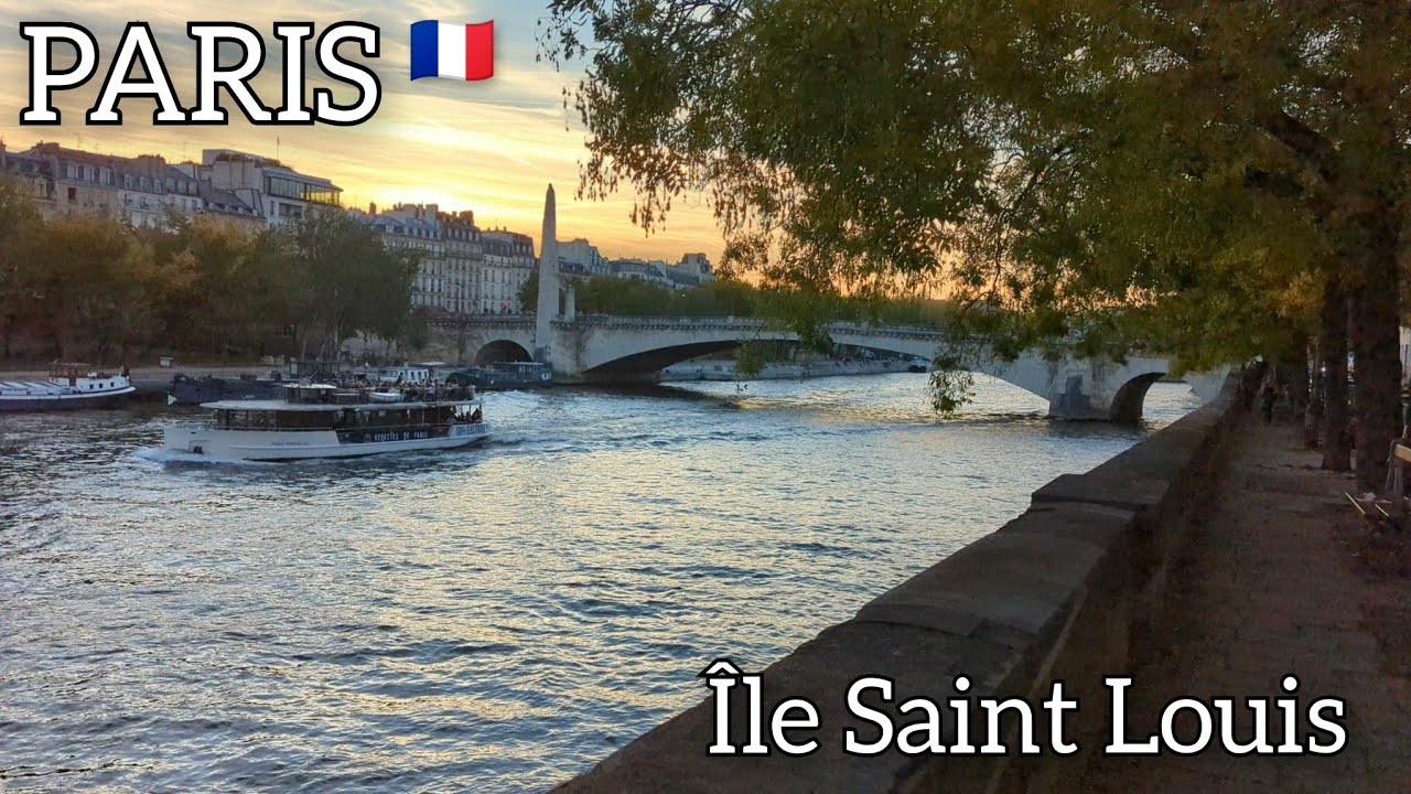 Paris 🇨🇵 Ile Saint Louis - Walking Tour 