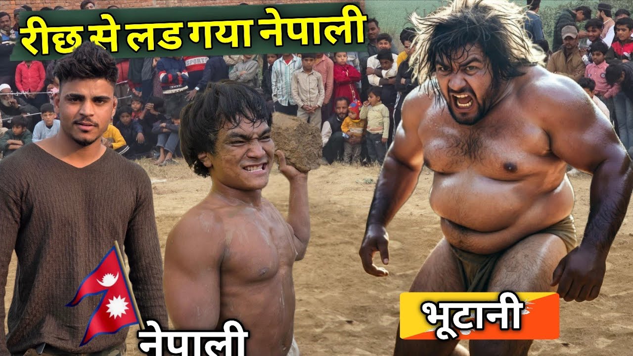भारत में नेपाली को जब मिल गया जानवर जैसा पहलवान डरकर भागनें लगा New kushti meva thapa nepal 