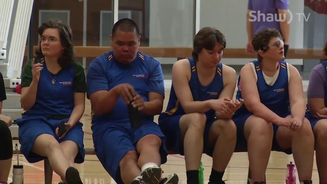 Special Olympics Basketball in Prince George