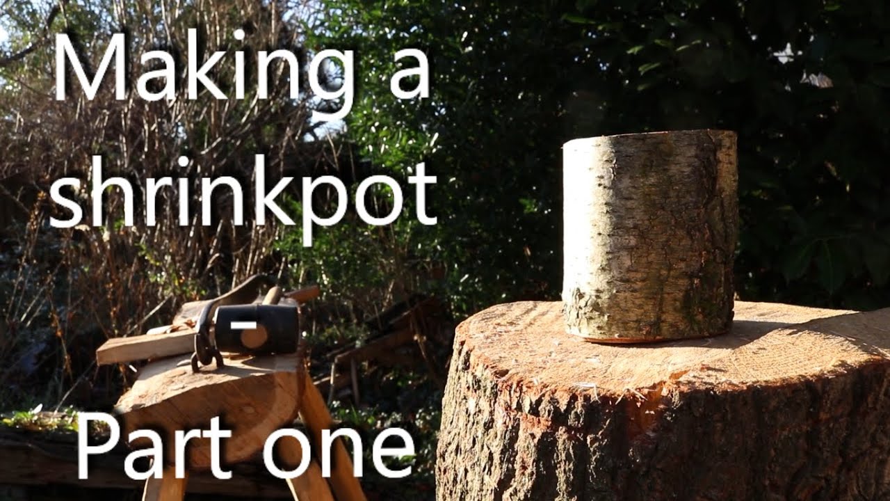 Making a shrink pot - part one