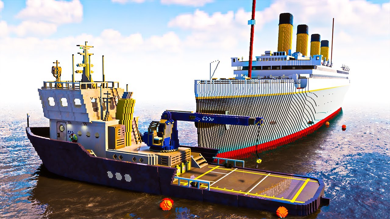 Icebreaker Ship Crashes (sink) | Teardown