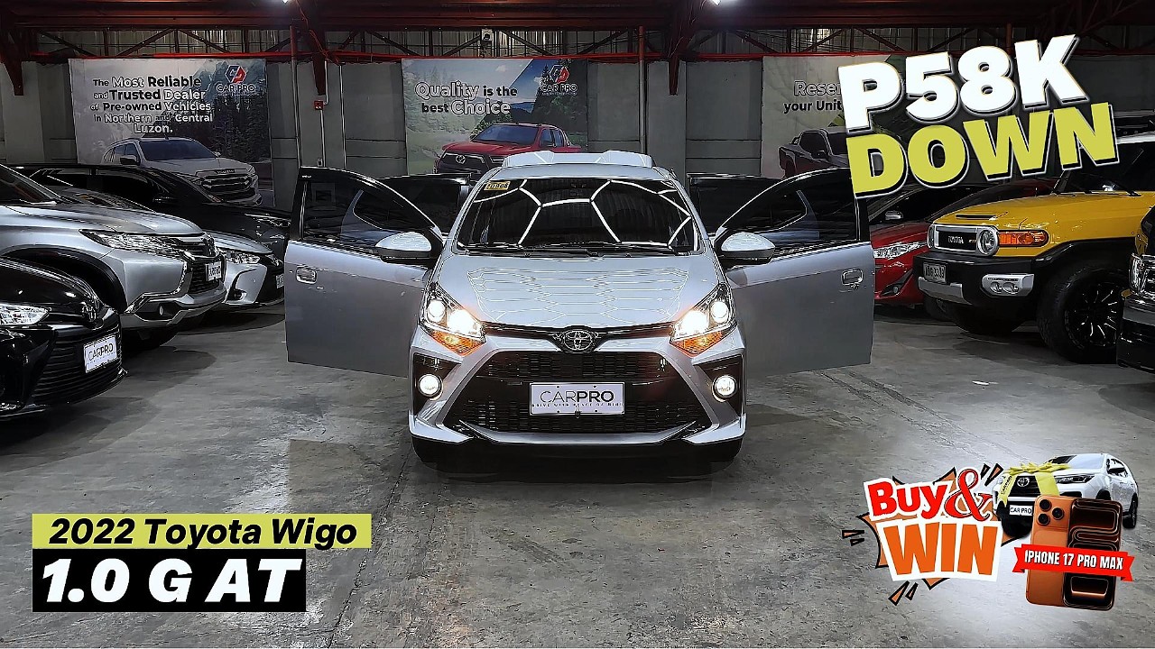 2022 Toyota Wigo 1.0 G AT Video Demo