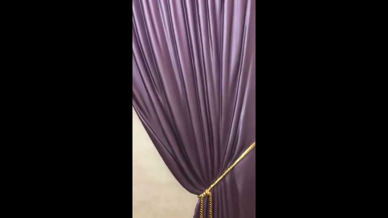 Барельеф шторы