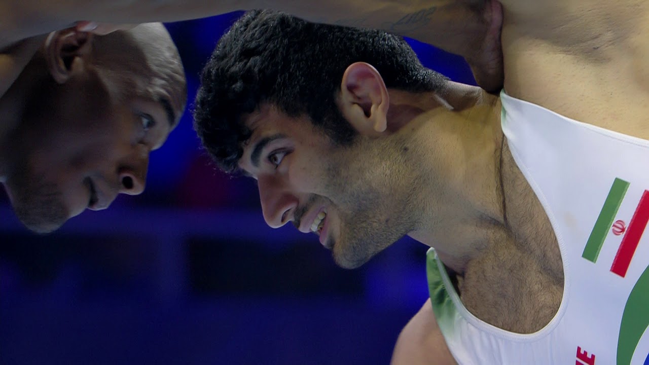 1/2 FS - 92 kg: J. COX (USA) v. A. KARIMIMACHIA (IRI)