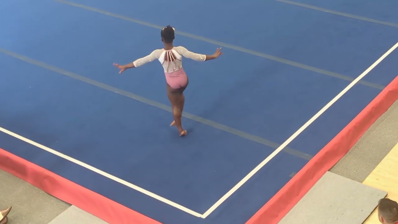 Alabama State meet 2025 Level 9 Floor routine by Jadyn King 👑