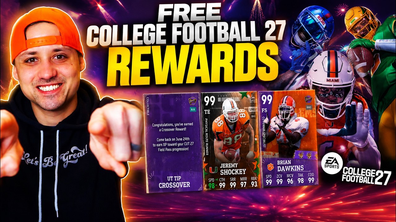 Как получить БЕСПЛАТНЫХ игроков и наборы прямо сейчас в College Football 27!