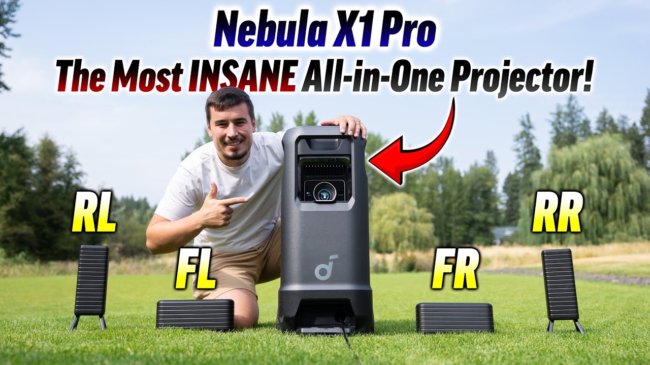 World's FIRST 4K Laser Mobile Theater - soundcore Nebula X1 Pro Projector