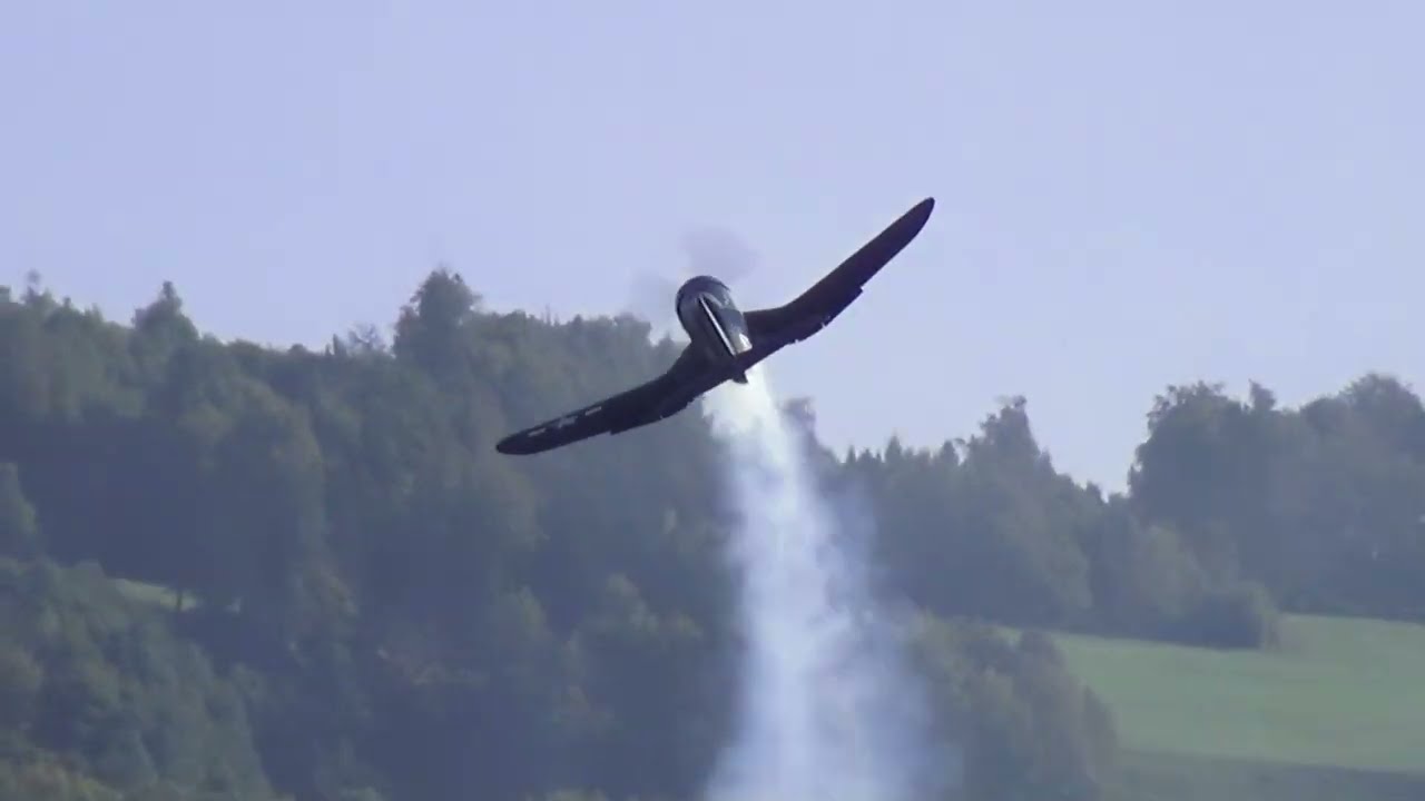 RC Warbird Action Hausen 2023 Corsair F4U and AT-6