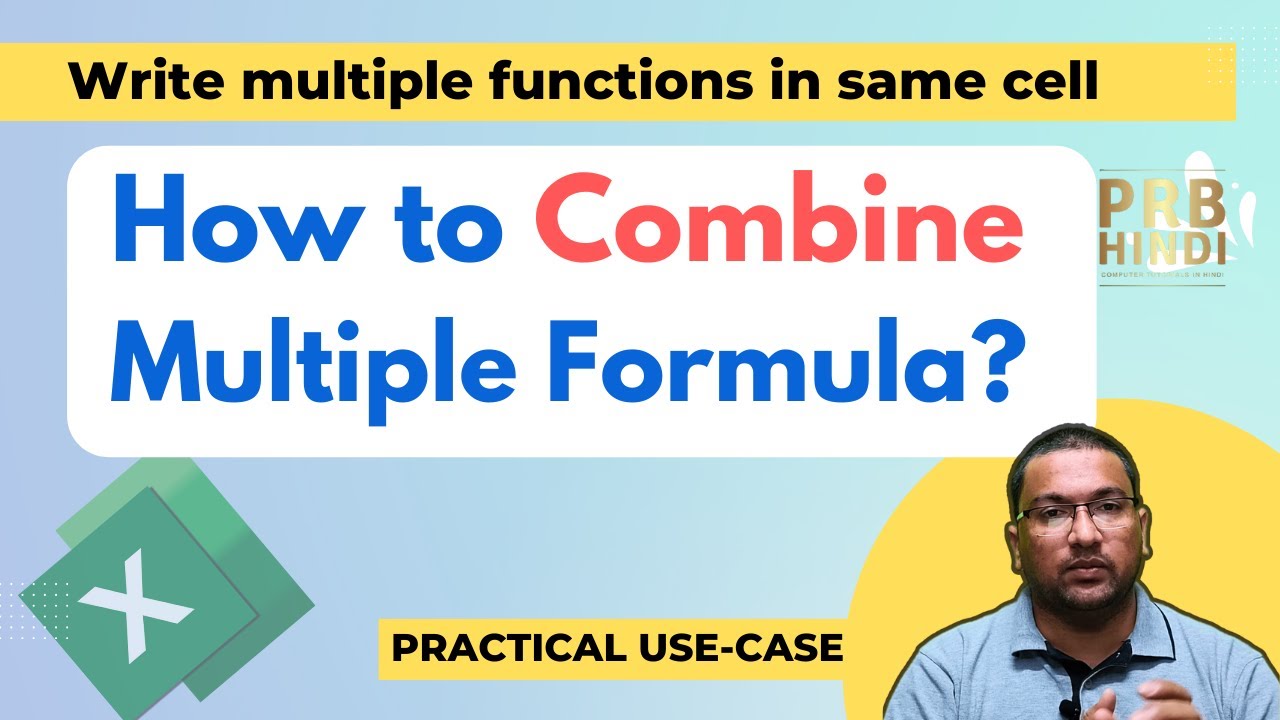 Combine Multiple Formula in Excel (Nested Functions) - PRB Hindi