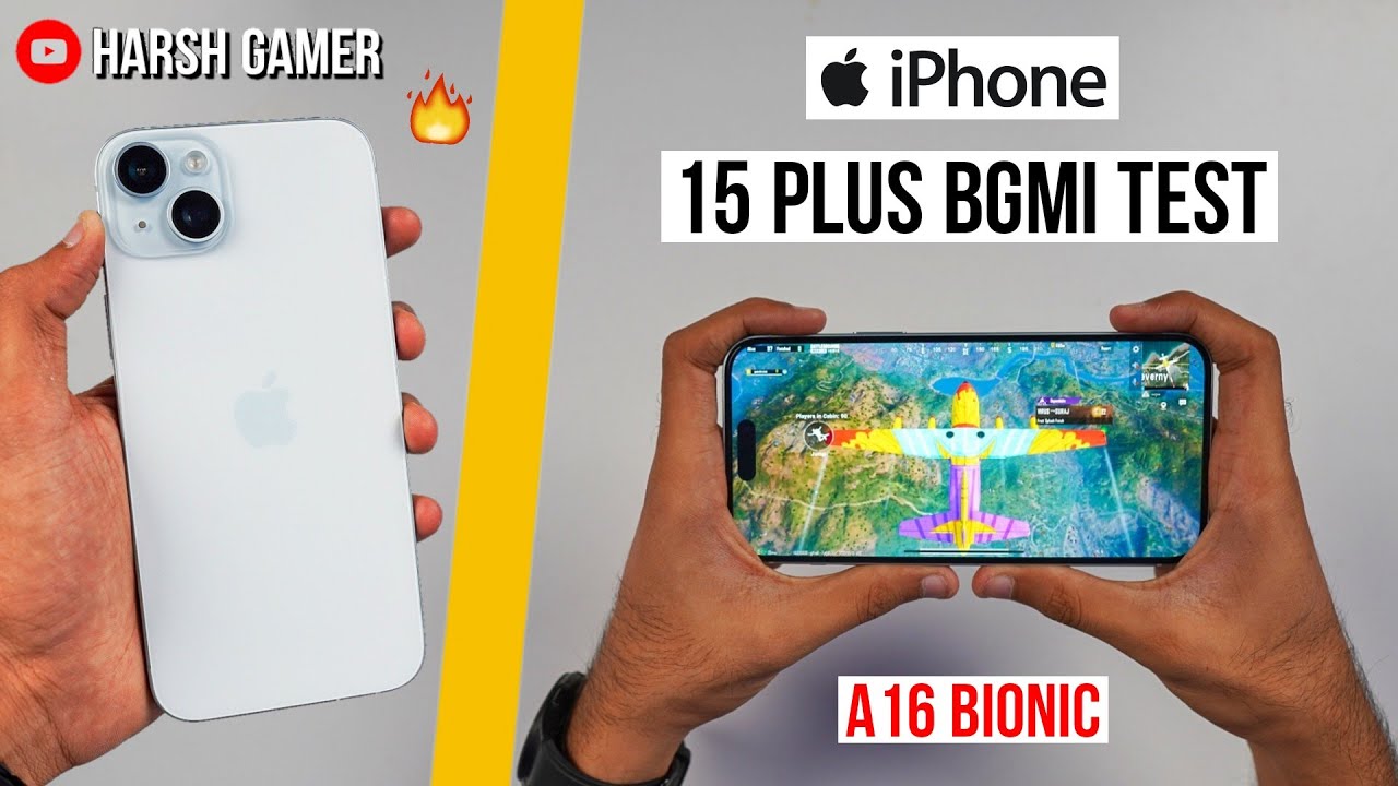 iPhone 15 Plus Pubg Test, Heating and Battery Test | Should you Buy? 🤔