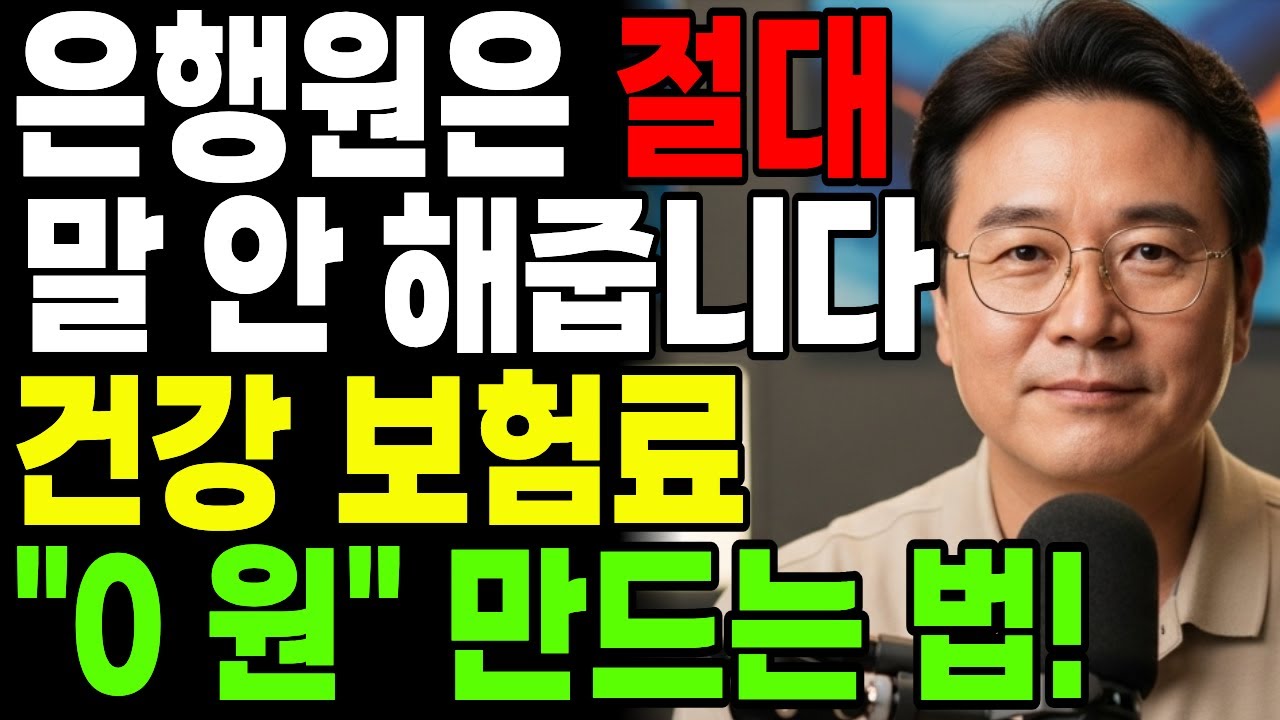 국세청 출신도 인정하는 합법적 탈세? 건보료 폭탄 피하는 '비밀 통장' 공개합니다 | 행복한 노년 | 노후준비 | 오디오북