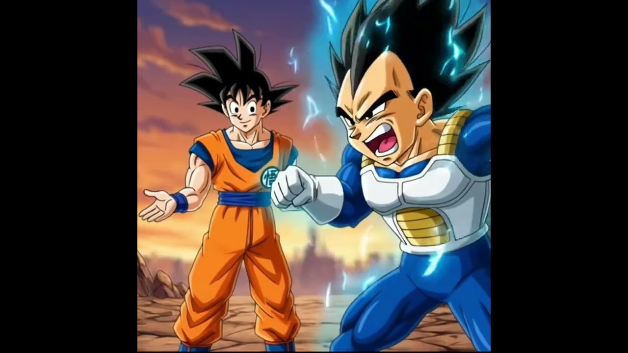 Sonic vs Goku – Epic Fighting Animation!