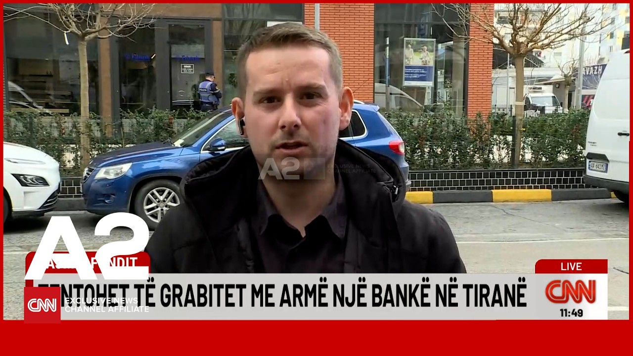 58-vjeçari futet në bankë për ta grabitur dhe qëllon me armë. Punonjësit në panik
