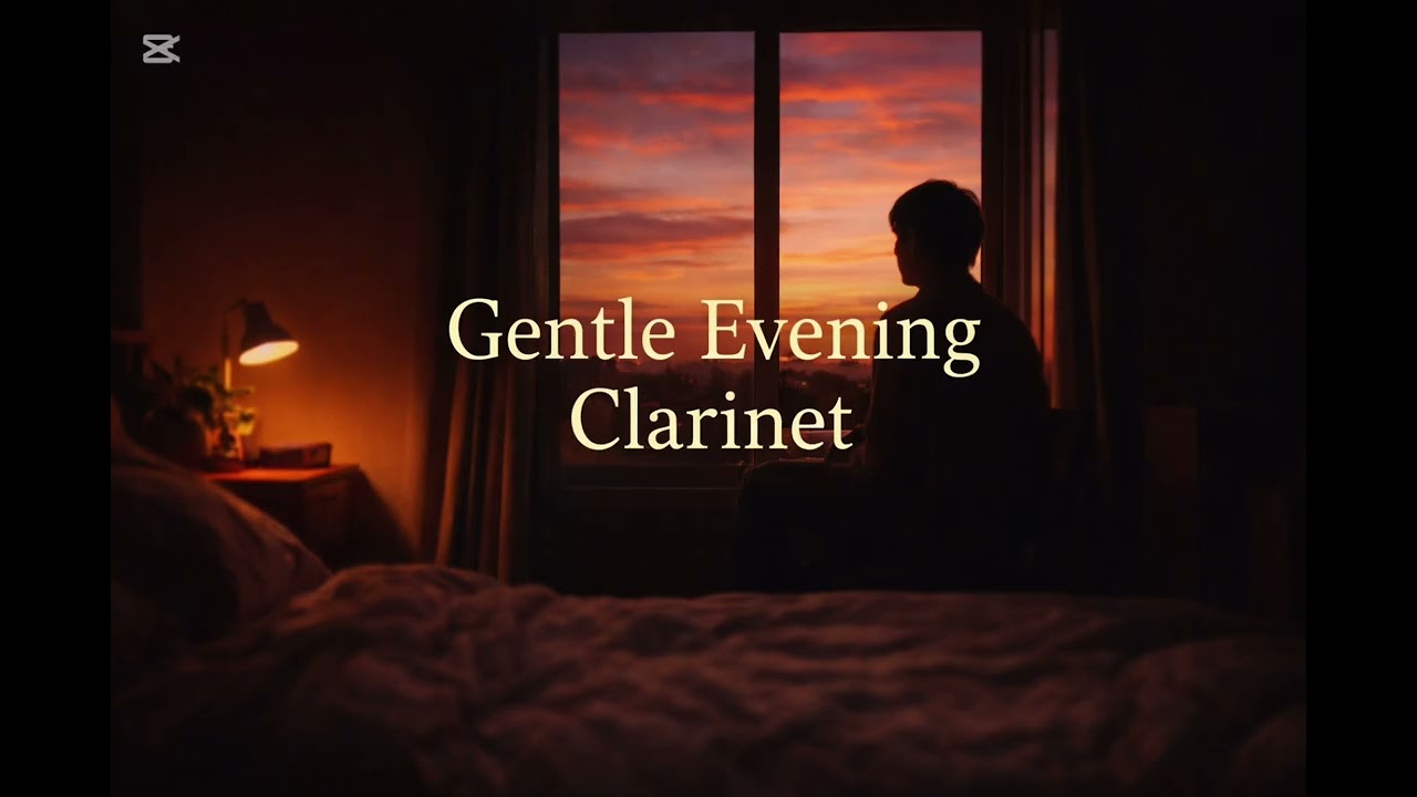 Gentle Evening Clarinet – Soft Instrumental for Sunset Calm (1hour)
