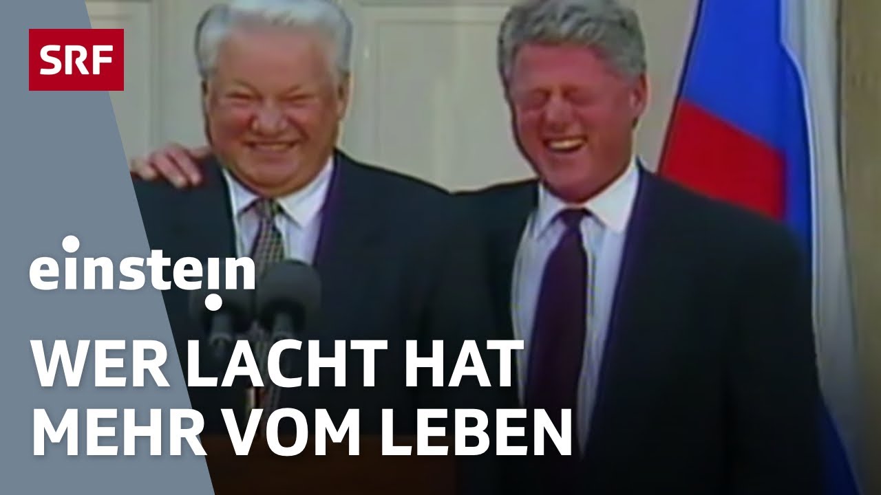 Lachen ist Medizin, Stressabbau Lachen, W&auml;rmespeicher Beton & Nutria Plage | Einstein | SRF Wissen
