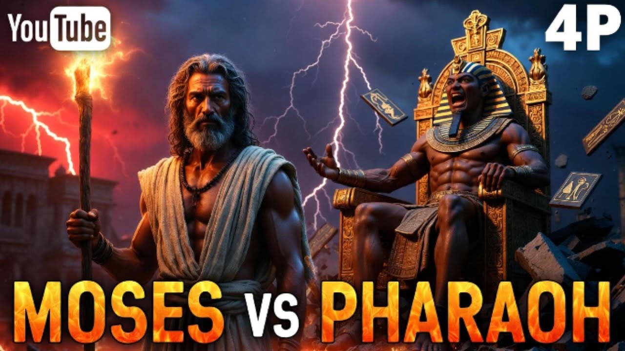 When Moses Faced Pharaoh – The Battle That Shook Egypt | Powerful Bible Story.