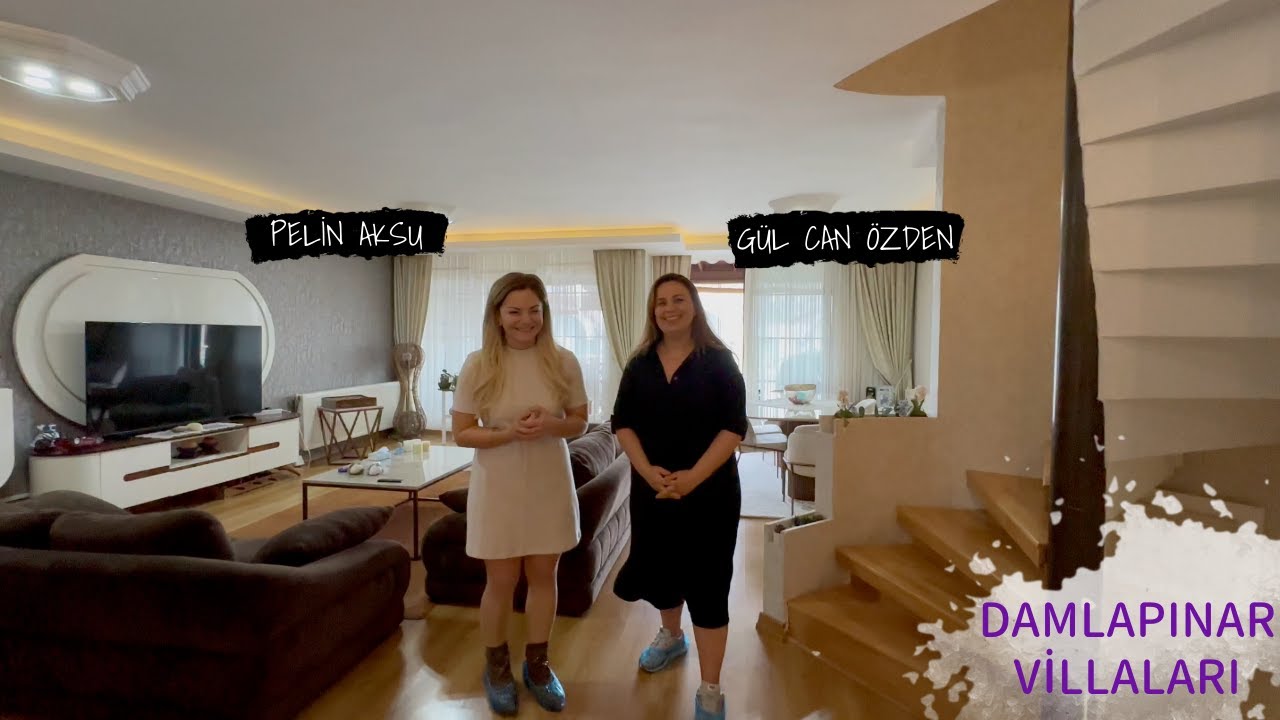 BOĞAZKÖY DAMLAPINAR VİLLALARI'NDA MUHTEŞEM BİR VİLLA, GELİN BERABER GEZELİM!