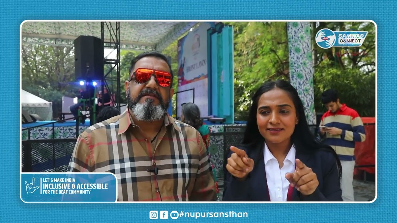 Inclusive & Accesible Jaipur Literature Festival 2025 | Initiated by- Nupur sansthan