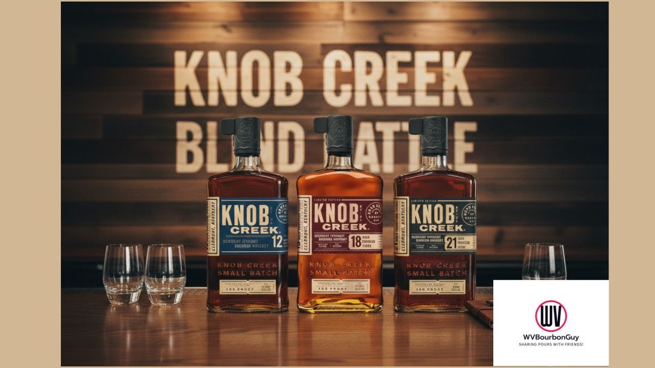 Knob Creek - Blind of the 21,18, and 12 Ep.22 #bourbonwhiskey #whiskey #whiskeyreview