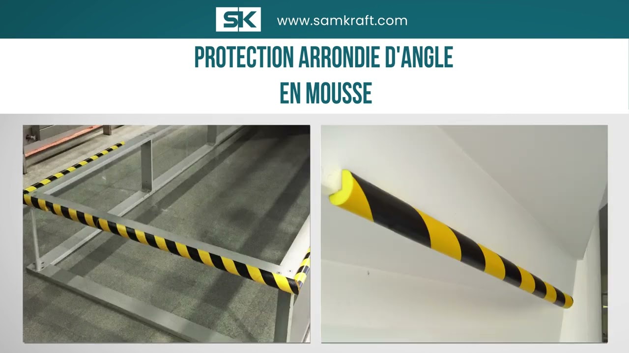 Protection arrondie d'angle en mousse - Samkraft