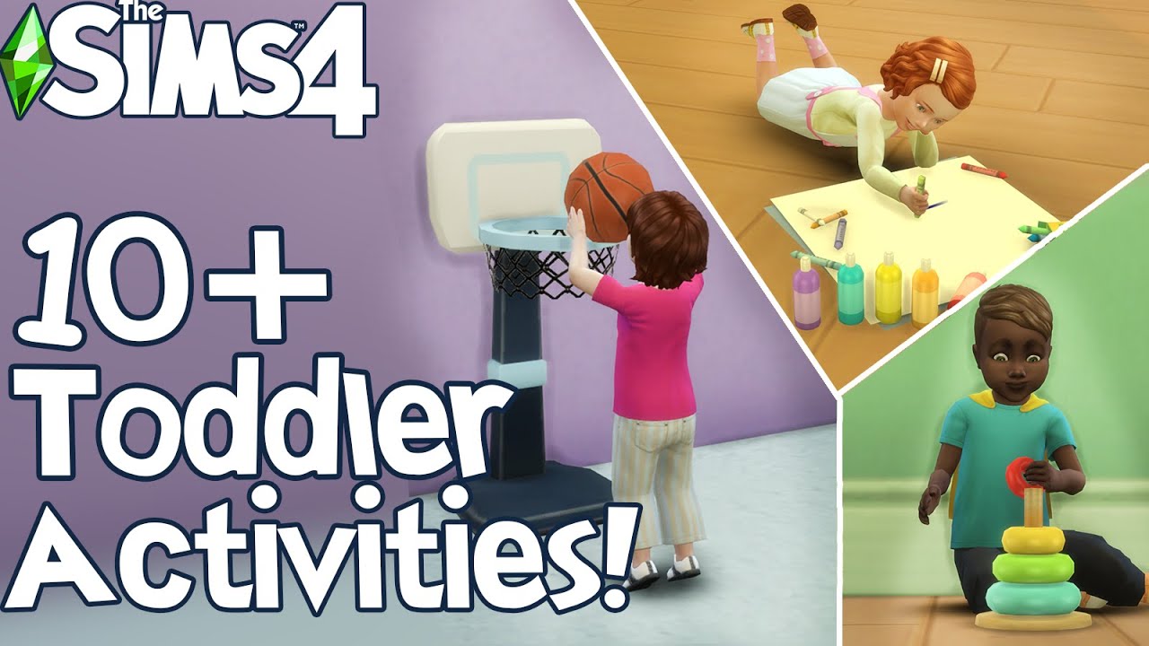 The Sims 4: более 10 НОВЫХ ЗАНЯТИЙ ДЛЯ МАЛЫШЕЙ (Mod Showcase)