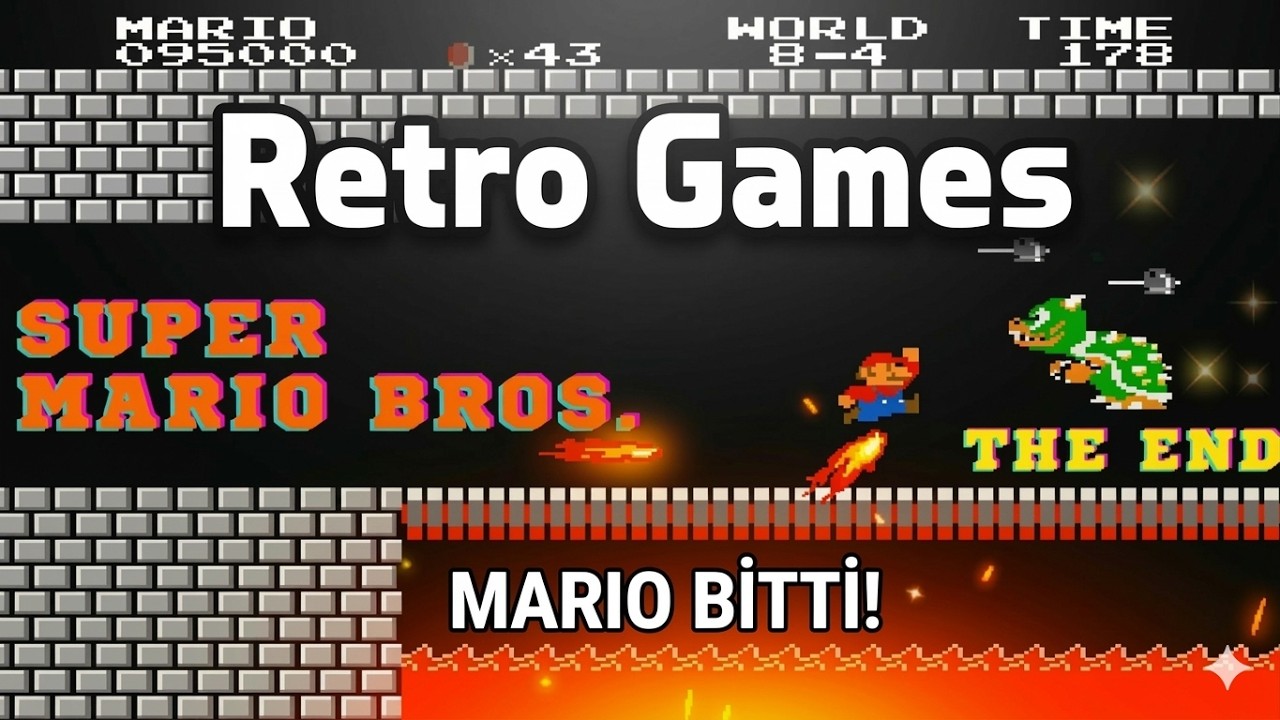 Super Mario Bros’u Tek Seferde Bitirdim! (En Kısa Yol – Warp Zone) Prenses Kurtarıldı 👑