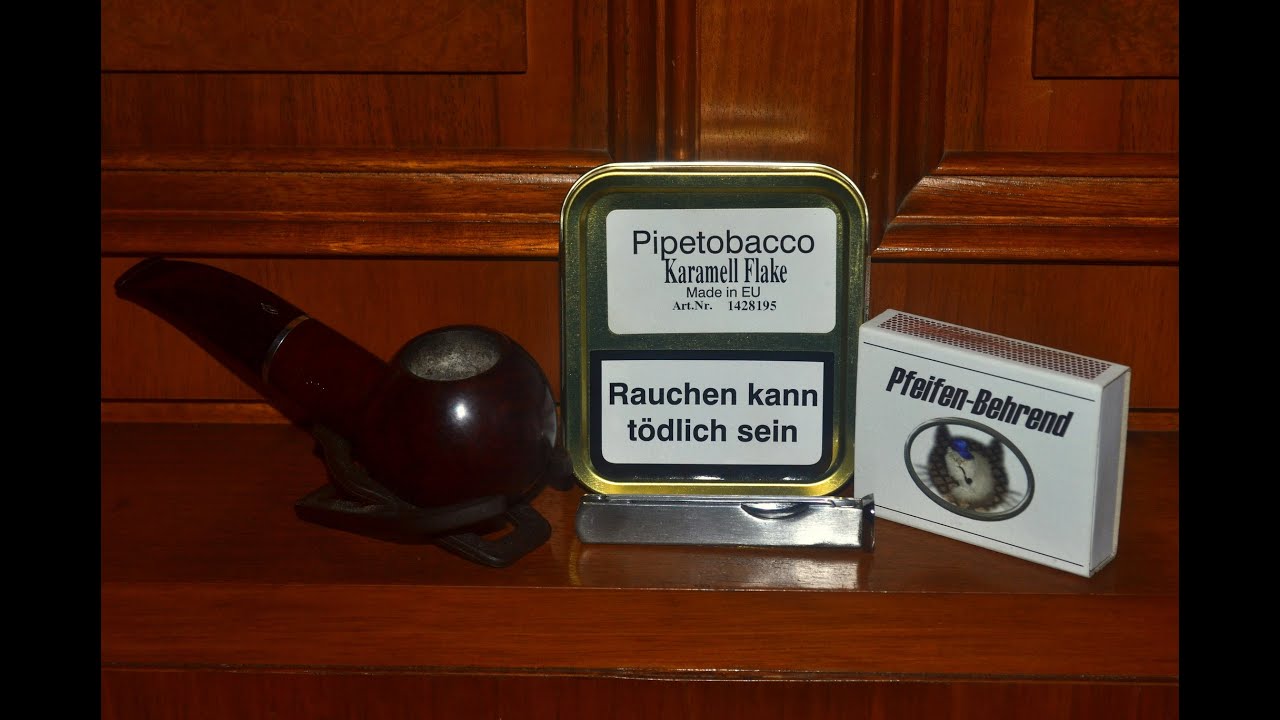 🇩🇪 Pfeife rauchen  |  Kohlhase & Kopp: „K&K Karamell Flake“  |  Pipe Tobacco  |  Pfeifentabak