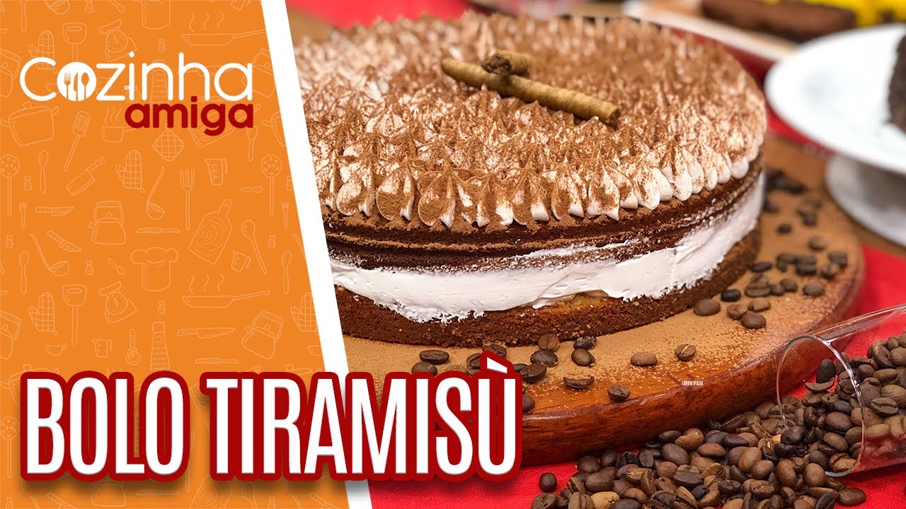 Bolo Tiramisù - Flavio Duarte | Cozinha Amiga (04/11/21)