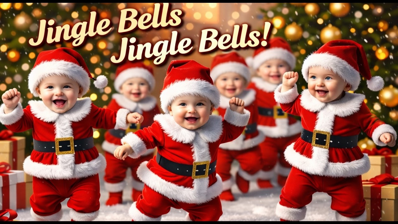 Jingle bell song Christmas 2026 for kids Songs 🎄| Kids & Toddlers Dance | Nursery Rhymes