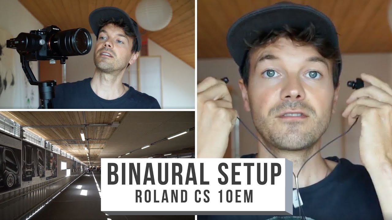 Experience the First-Ever Walking Video: Stuttgart 2017 with Roland CS 10 EM